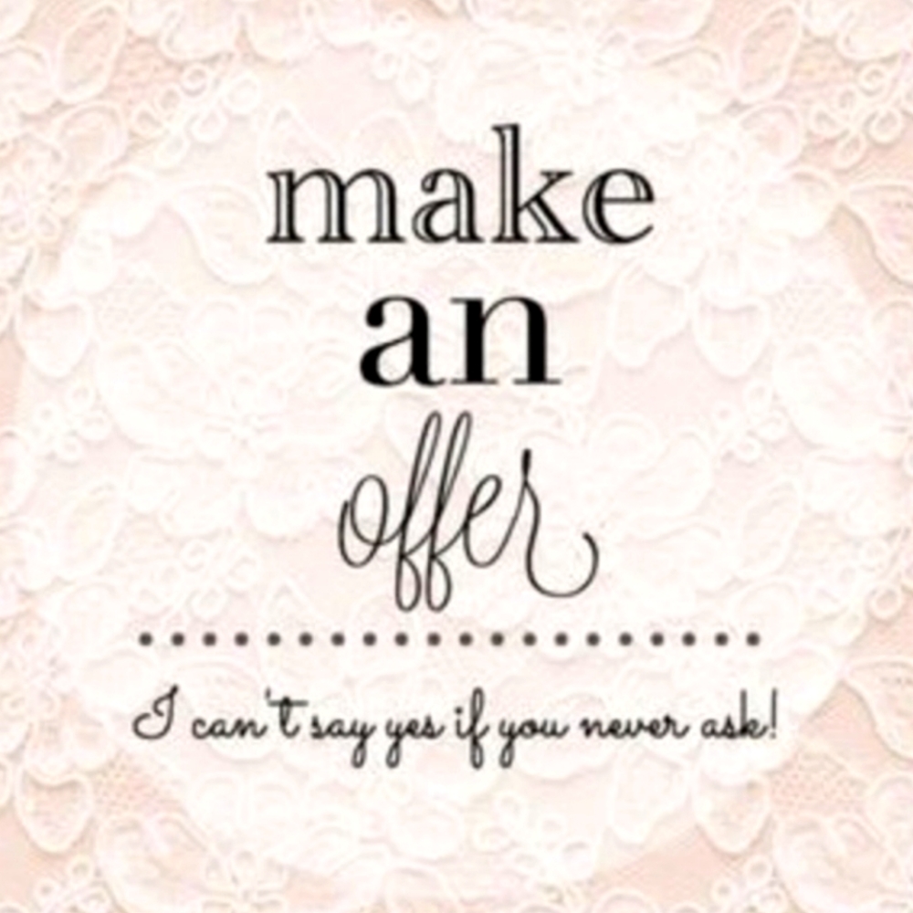 Feel free to make an offer!